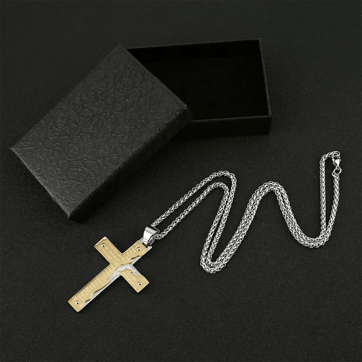 Christianartworkshop Jesús Christianartworkshop Crucifijo Religión Cruz Colgante Collar - image 4