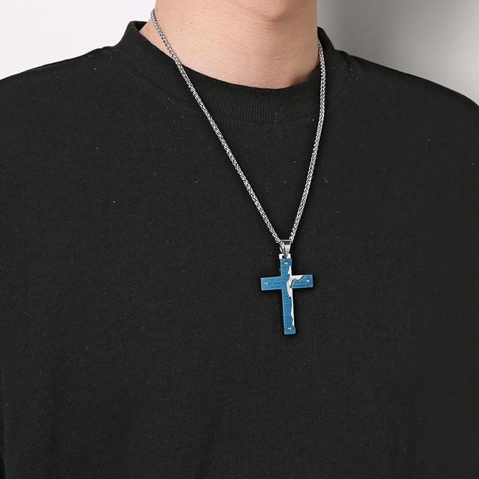 Christianartworkshop Jesús Christianartworkshop Crucifijo Religión Cruz Colgante Collar - image 7