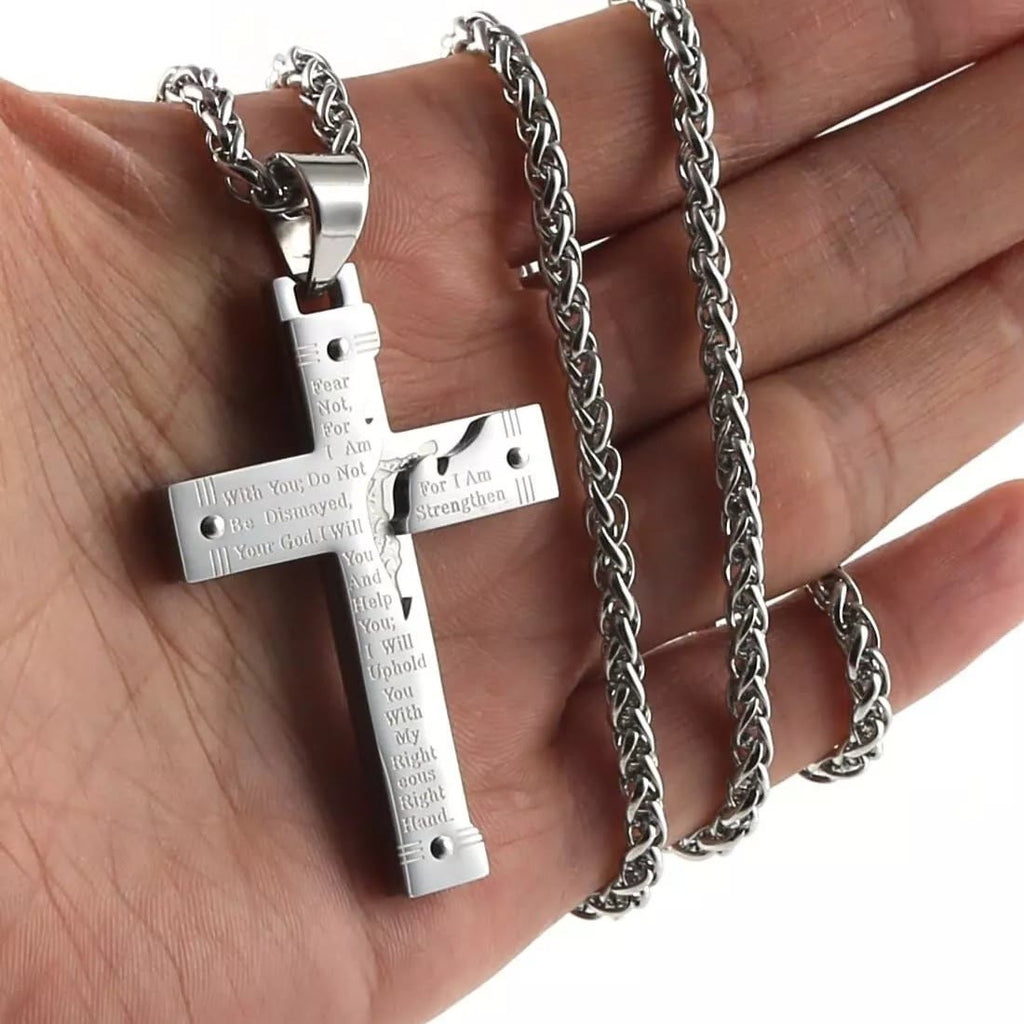 Christianartworkshop Jesús Christianartworkshop Crucifijo Religión Cruz Colgante Collar - image 12