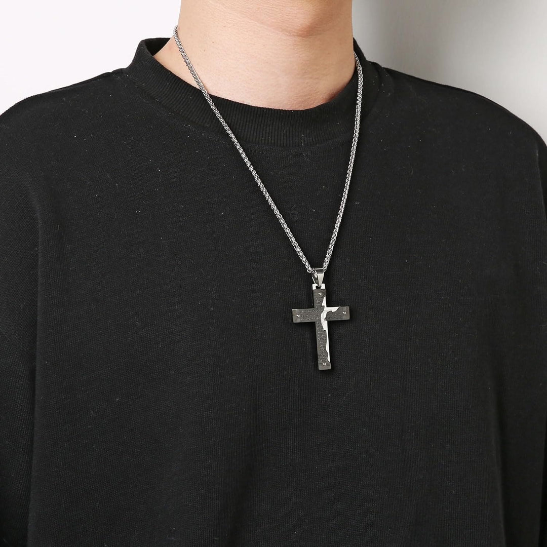 Christianartworkshop Jesús Christianartworkshop Crucifijo Religión Cruz Colgante Collar - image 10