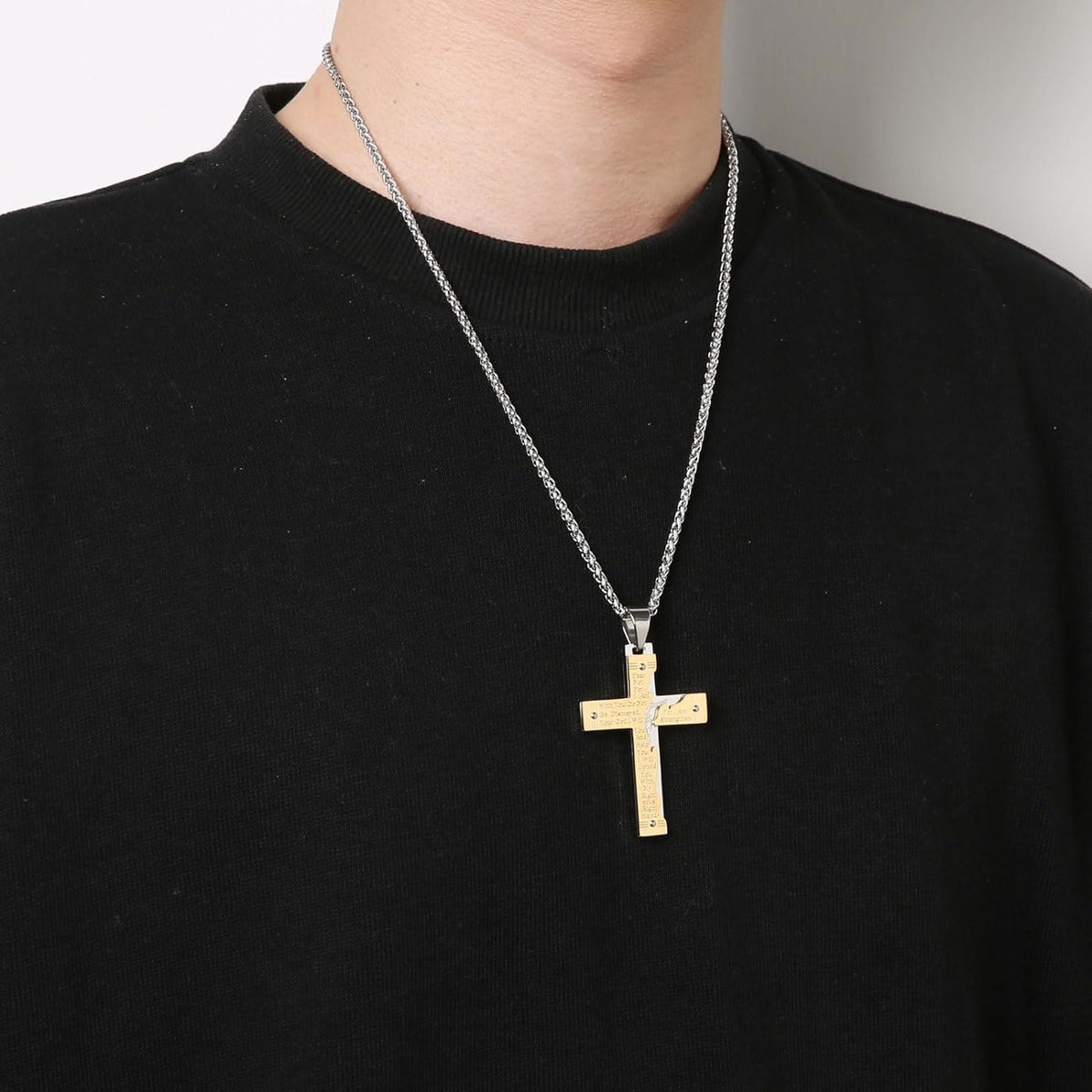 Christianartworkshop Jesús Christianartworkshop Crucifijo Religión Cruz Colgante Collar - image 3