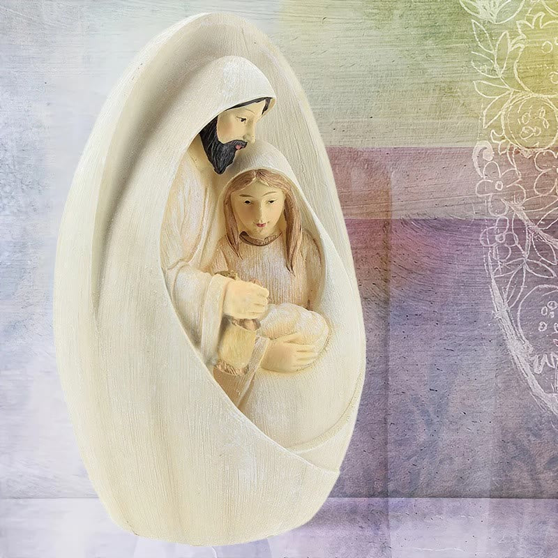 Adorno de la Natividad: José, María y el Niño Jesús. Colección Religiosa. - Sagrada Familia - image 0