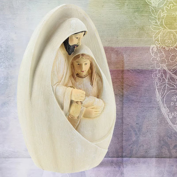Adorno de la Natividad: José, María y el Niño Jesús. Colección Religiosa. - Sagrada Familia - image 0
