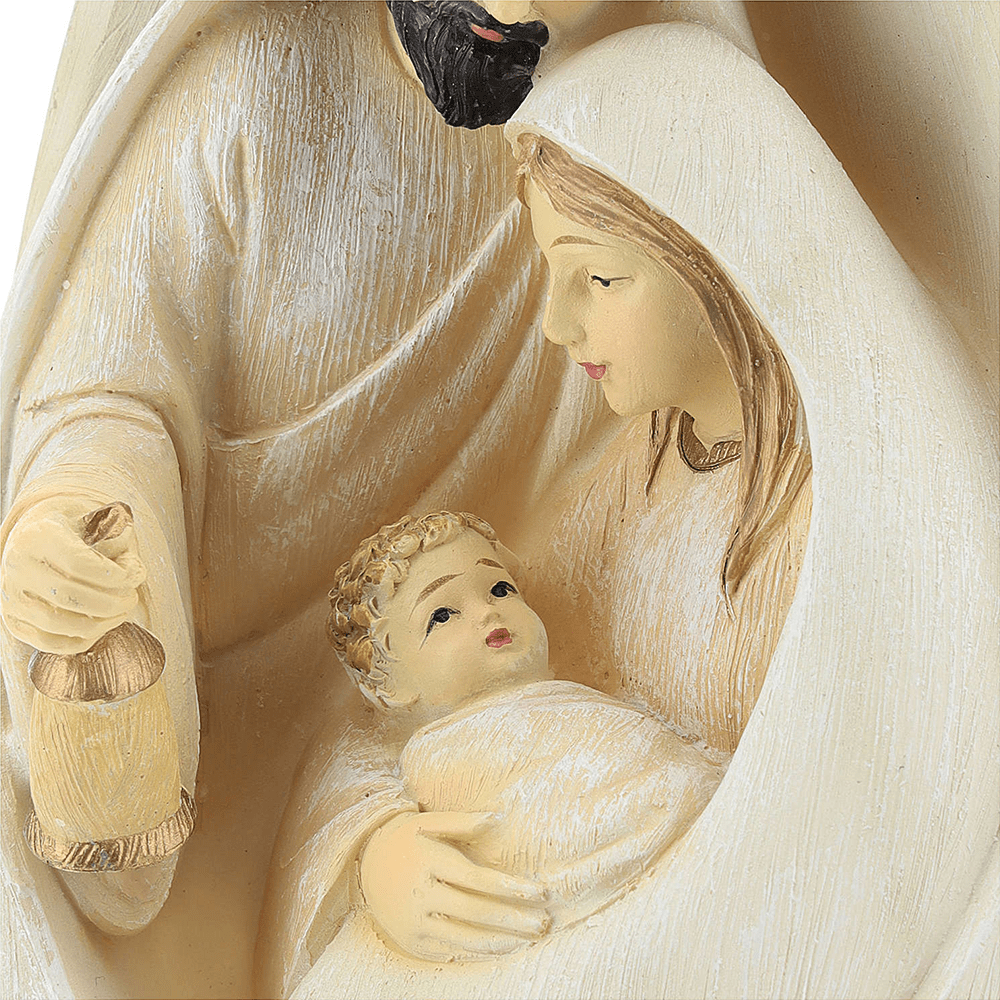 Adorno de la Natividad: José, María y el Niño Jesús. Colección Religiosa. - image 1