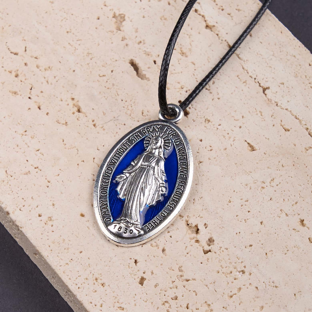 Christianartworkshop Collar con colgante de la Medalla Milagrosa de Nuestra Señora de estilo clásico - Medalla Milagrosa - image 0