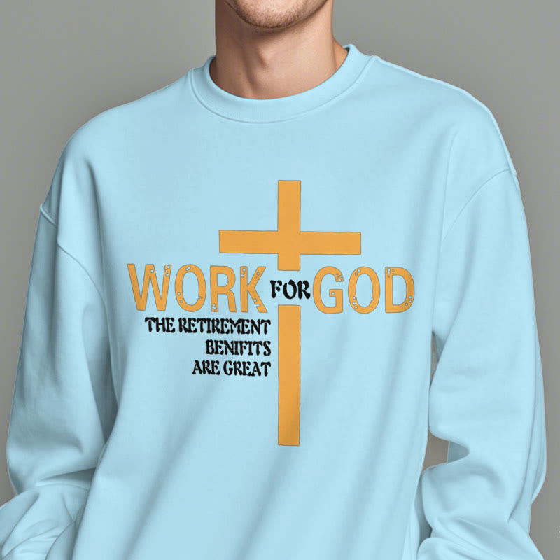Christianartworkshop Sudadera de poliéster con forro polar, estilo clásico, con cruz y diseño para Dios. - image 28