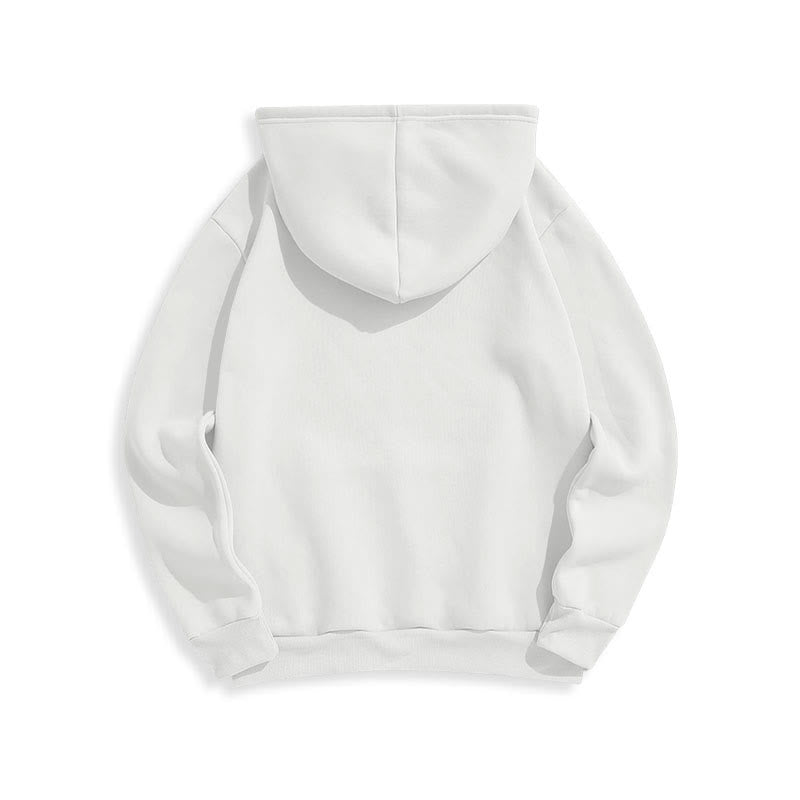 Christianartworkshop Sudadera con capucha de poliéster forrada de felpa con crucifijo de estilo clásico "Padre, perdónalos" - image 1