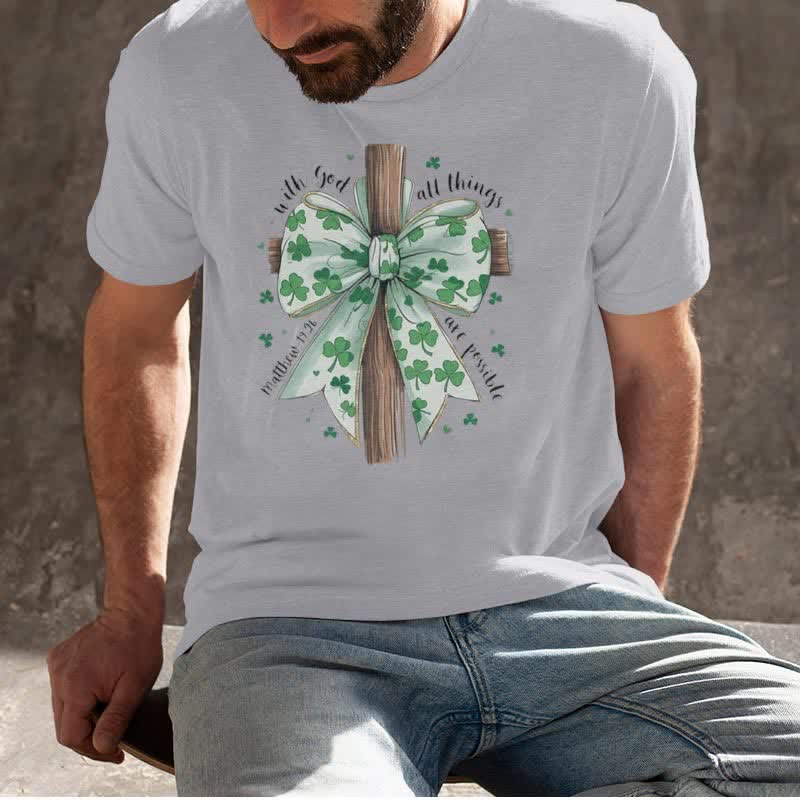 Christianartworkshop Camiseta inspirada en la fe: Fe y fortuna en armonía - image 10