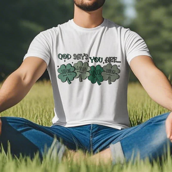 Christianartworkshop Trébol Divino: Camiseta inspirada en las promesas de Dios - image 7