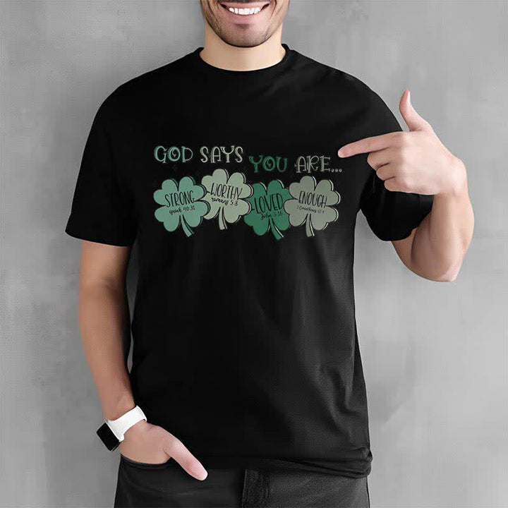 Christianartworkshop Trébol Divino: Camiseta inspirada en las promesas de Dios - image 19