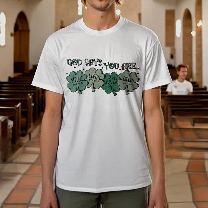 Christianartworkshop Trébol Divino: Camiseta inspirada en las promesas de Dios - image 10