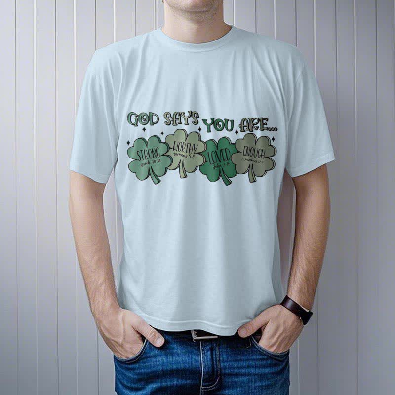 Christianartworkshop Trébol Divino: Camiseta inspirada en las promesas de Dios - image 13
