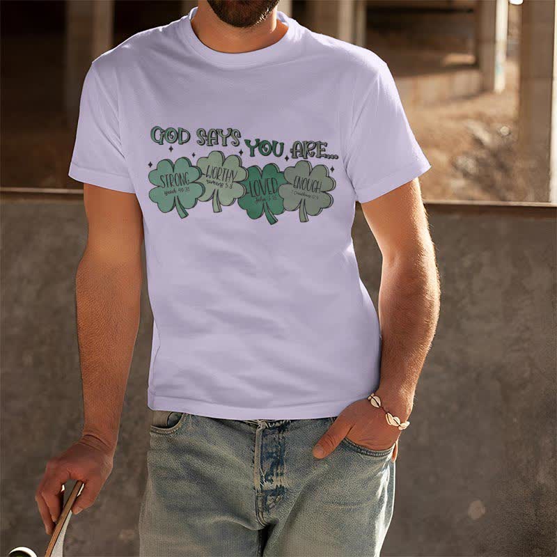 Christianartworkshop Trébol Divino: Camiseta inspirada en las promesas de Dios - image 26