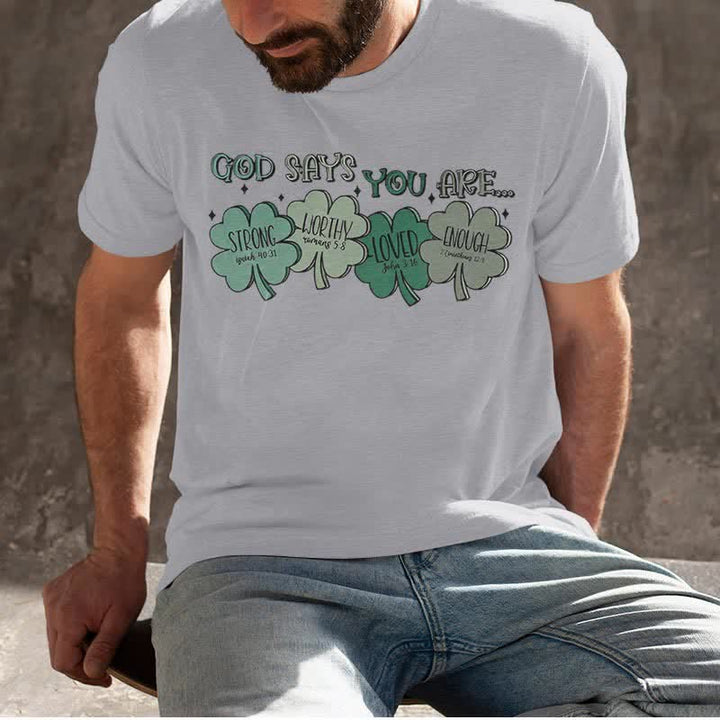 Christianartworkshop Trébol Divino: Camiseta inspirada en las promesas de Dios - image 2