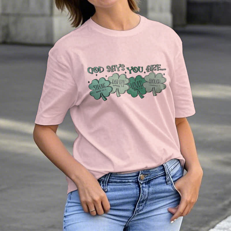 Christianartworkshop Trébol Divino: Camiseta inspirada en las promesas de Dios - image 24
