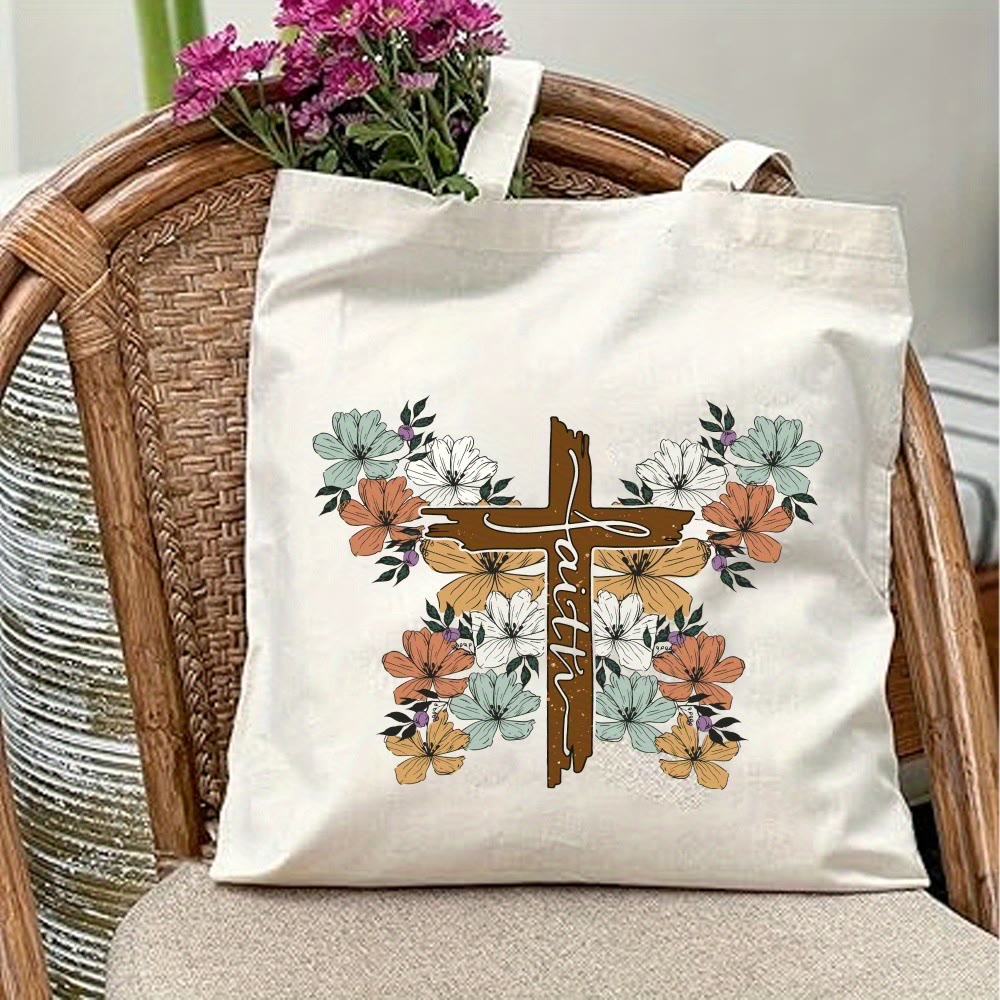 Christianartworkshop El bolso Blooming Faith lleva esperanza e inspiración. - image 1
