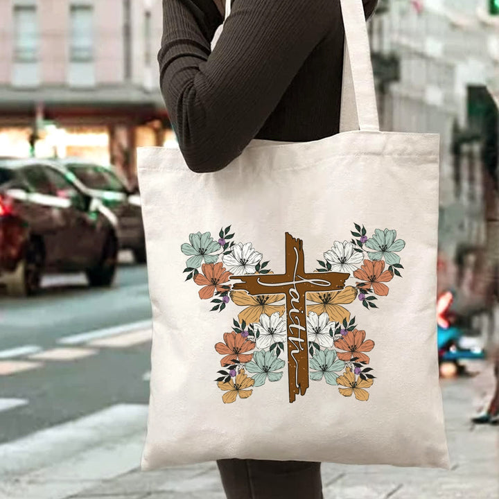 Christianartworkshop El bolso Blooming Faith lleva esperanza e inspiración. - image 4