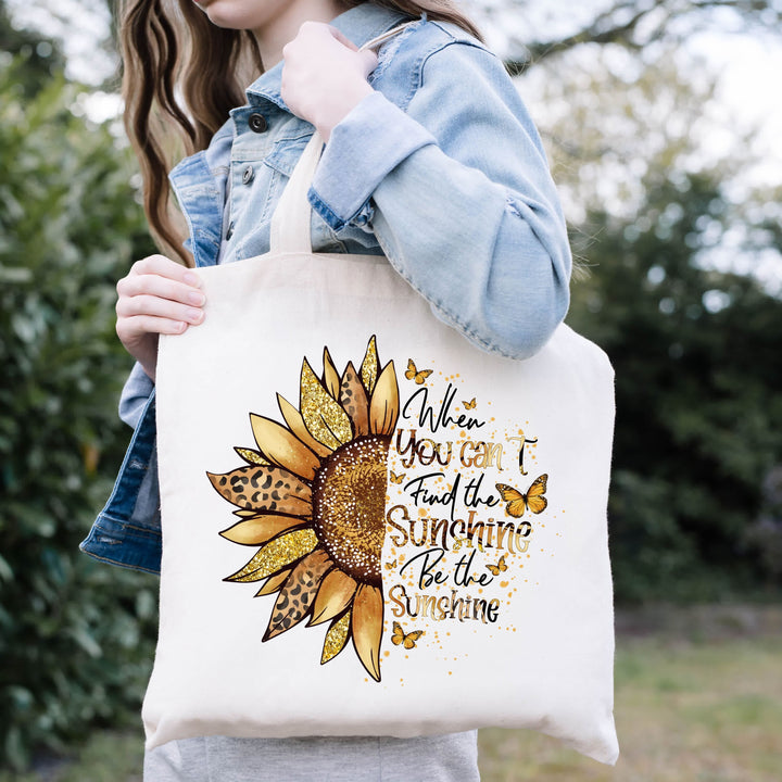 Christianartworkshop Sé el Sol - Bolso de lona inspirador y motivador - image 1