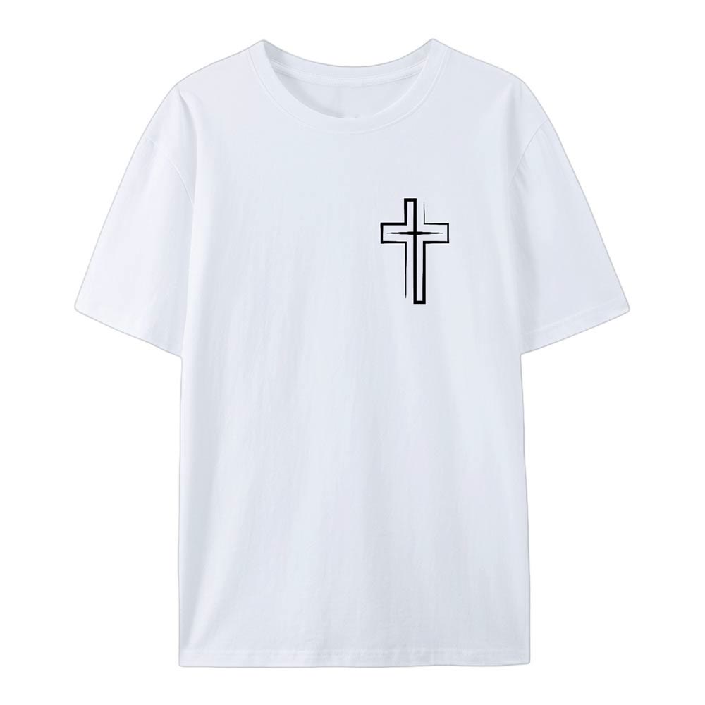 Christianartworkshop Camiseta de algodón "Salvado por el Señor" - image 2