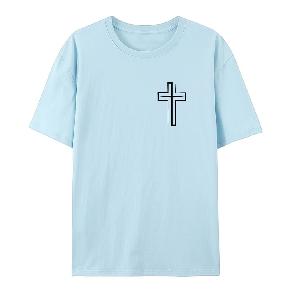 Christianartworkshop Camiseta de algodón "Salvado por el Señor" - image 20