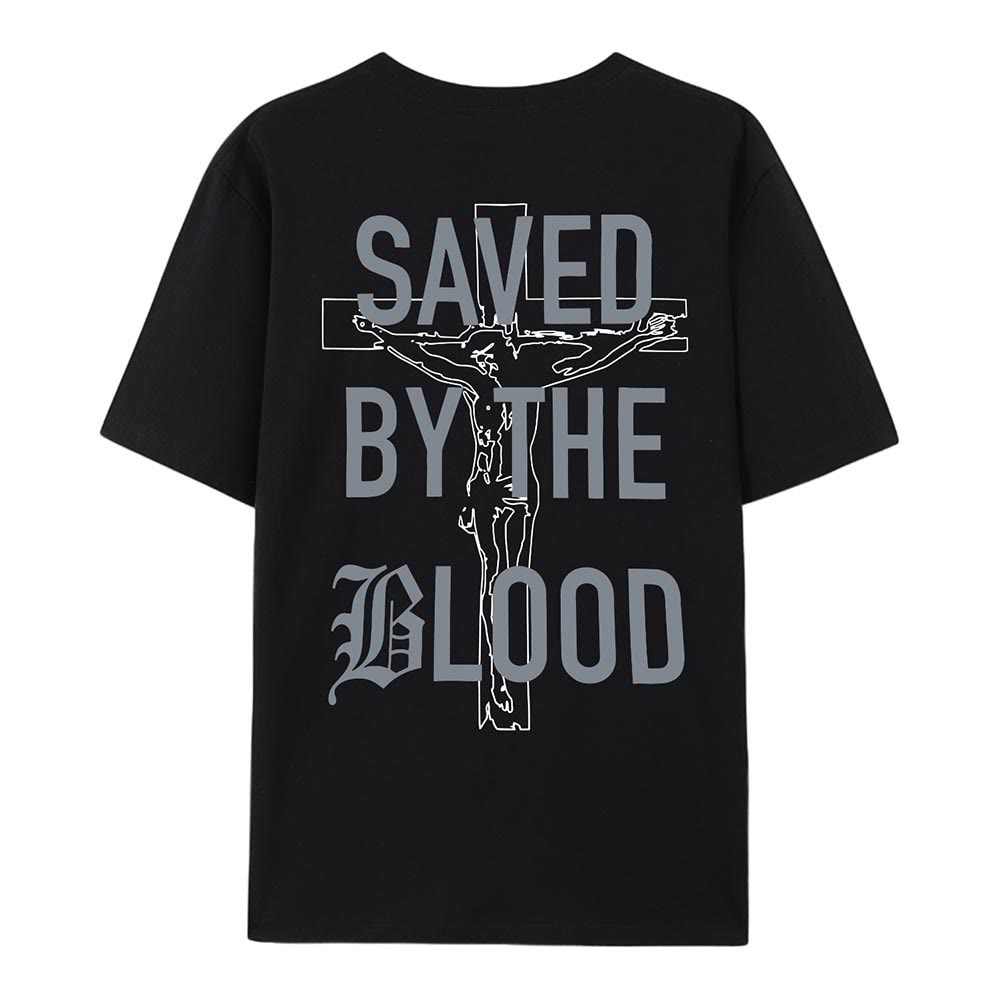 Christianartworkshop Camiseta de algodón "Salvado por el Señor" - image 9