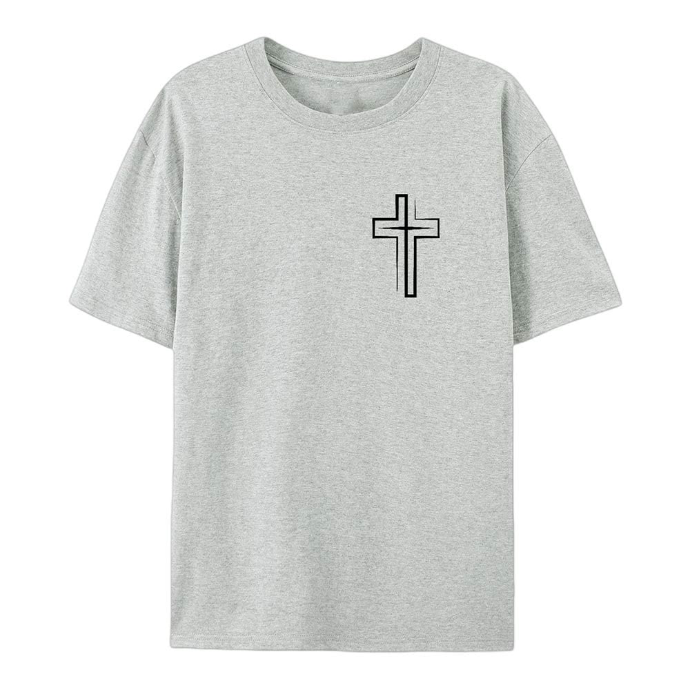 Christianartworkshop Camiseta de algodón "Salvado por el Señor" - image 23