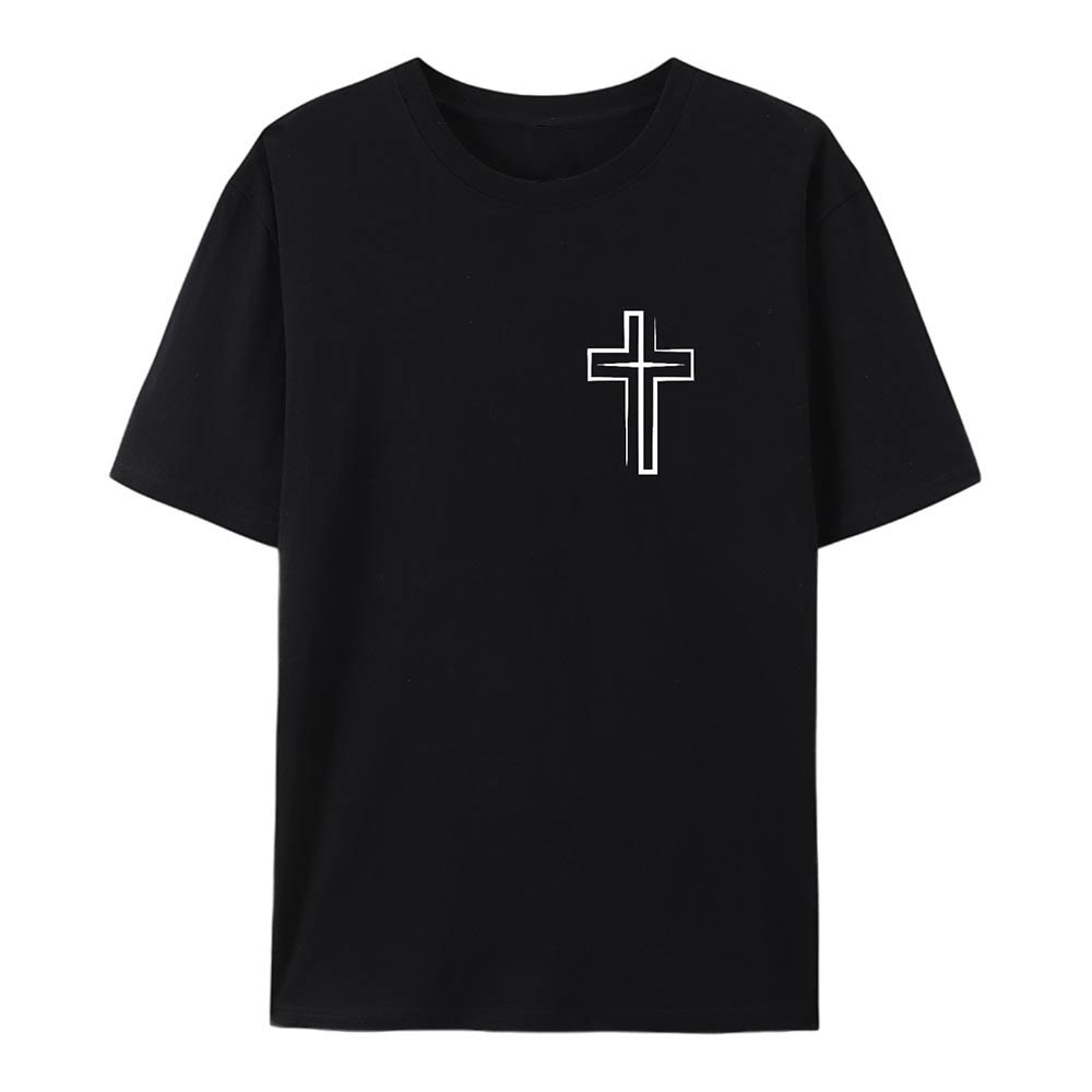 Christianartworkshop Camiseta de algodón "Salvado por el Señor" - image 10