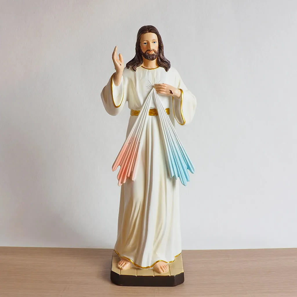 Christianartworkshop Adorno de escritorio de la Divina Misericordia de Jesús: Difundiendo la luz de la salvación - Divina Misericordia - image 0