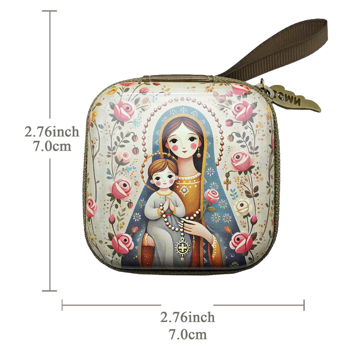Christianartworkshop 9 diseños de estuches cuadrados para rosarios estilo caricatura: una hermosa combinación de fe y funcionalidad. - image 10