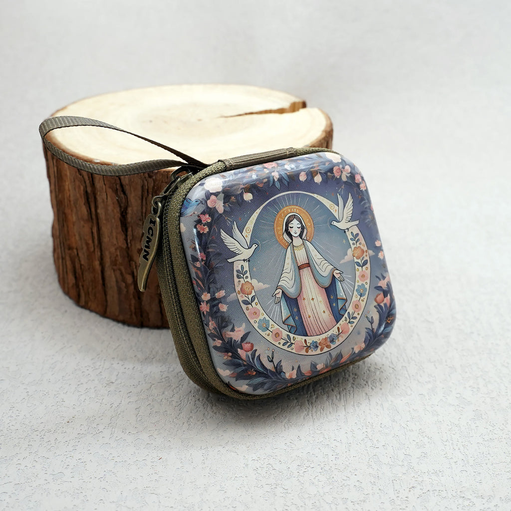 Christianartworkshop 9 diseños de estuches cuadrados para rosarios estilo caricatura: una hermosa combinación de fe y funcionalidad. - image 11