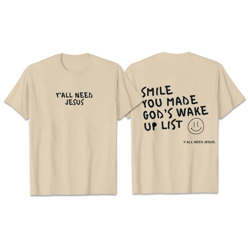 Christianartworkshop Camiseta "SONRÍE" - Arena - 2XL - image 0