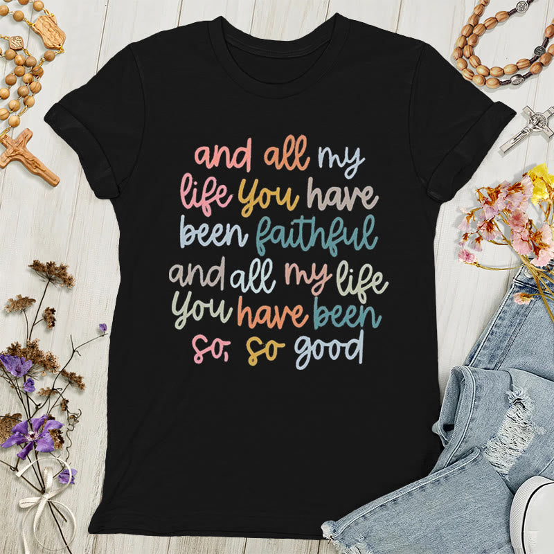Christianartworkshop El resplandor de la fe: Camiseta de mujer con mensaje vibrante - Negro - 4XL - image 0