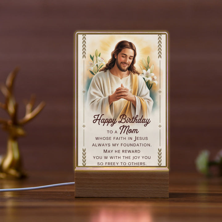 Christianartworkshop Icono religioso de Jesús con escena de sanación, luz nocturna: arte y belleza natural. - GRAMO - image 6