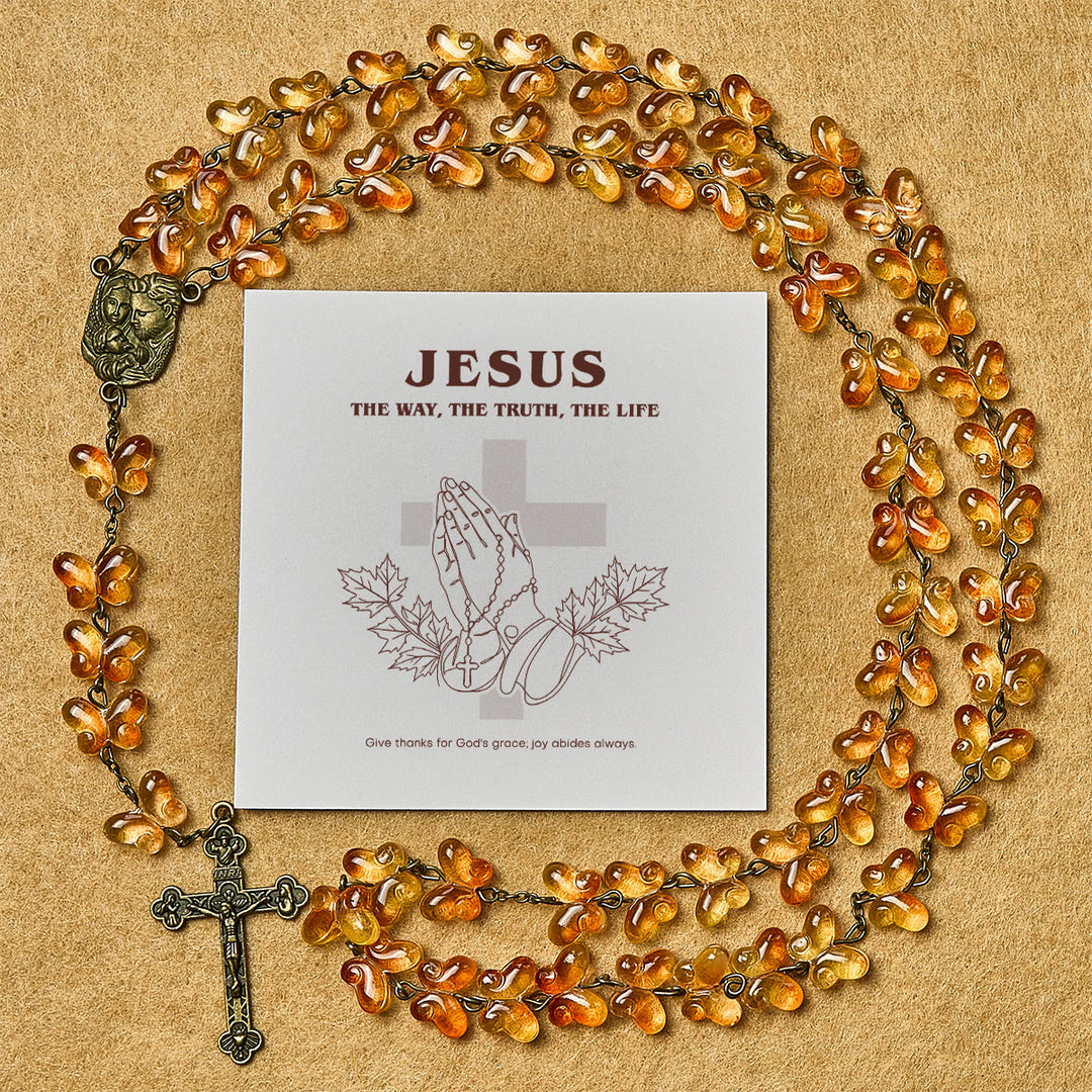 Christianartworkshop Ritual de Acción de Gracias en la Naturaleza: Rosario de Mariposas | Honrando la Gracia de Dios con la Belleza del Otoño - Día de Acción de Gracias - image 0