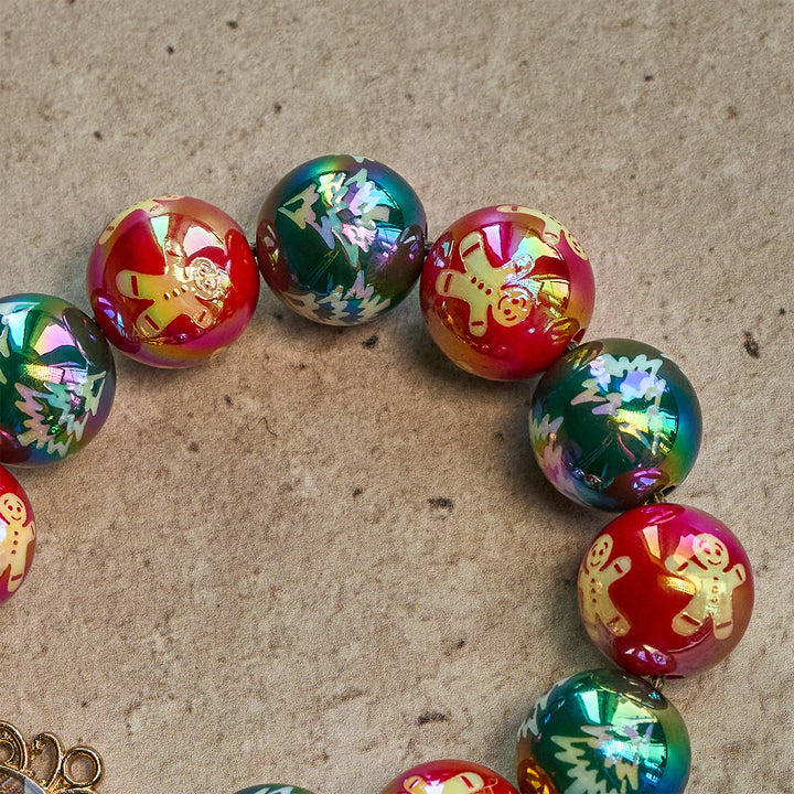 Christianartworkshop Regalo de Navidad: Rosario de bolsillo navideño con cuentas rojas y verdes: Reza en cualquier lugar y en cualquier momento. - image 16