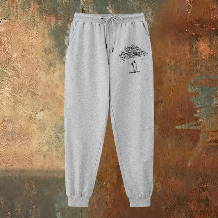 Christianartworkshop Pantalones deportivos Good Shepherd Faith: para uso diario con un toque espiritual. - image 18