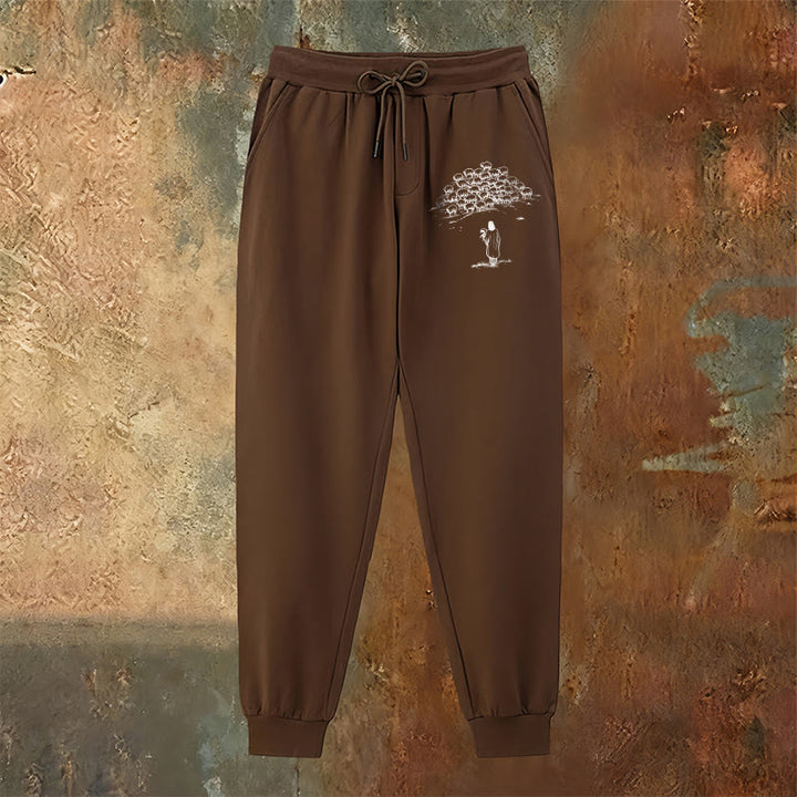 Christianartworkshop Pantalones deportivos Good Shepherd Faith: para uso diario con un toque espiritual. - image 2