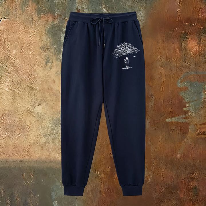 Christianartworkshop Pantalones deportivos Good Shepherd Faith: para uso diario con un toque espiritual. - image 14