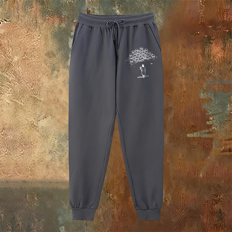 Christianartworkshop Pantalones deportivos Good Shepherd Faith: para uso diario con un toque espiritual. - image 10