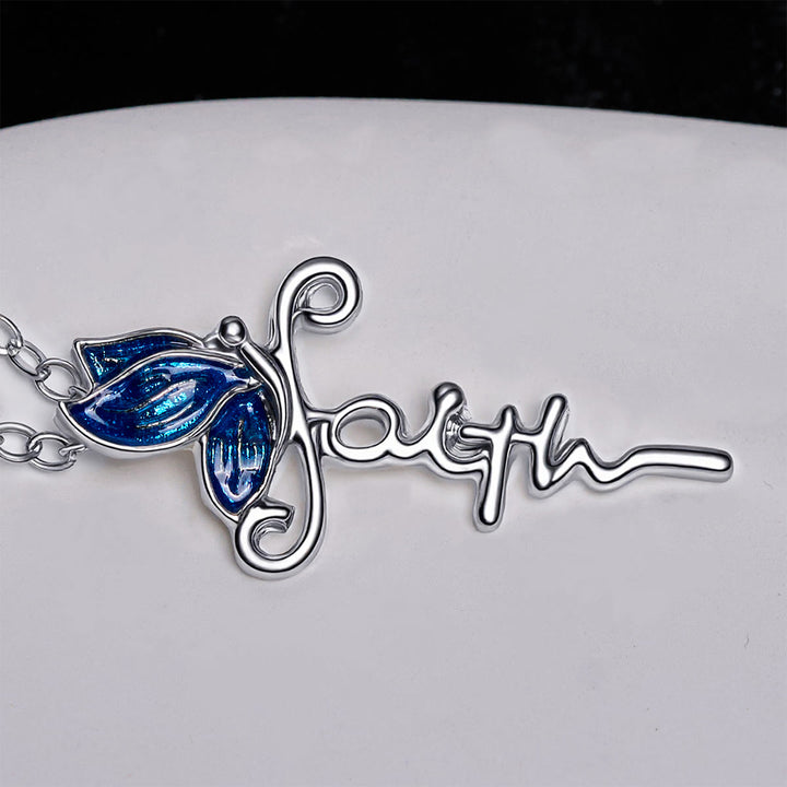 Christianartworkshop Conjunto de joyas con cruz de mariposa: devoción y simbolismo artístico. - image 3