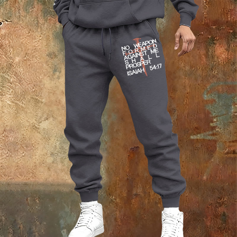 Christianartworkshop Isaías 54:17 Pantalones deportivos: Compañeros fieles para la rutina diaria - image 1