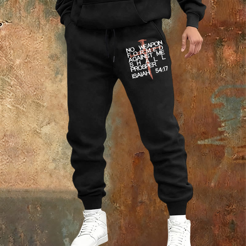 Christianartworkshop Isaías 54:17 Pantalones deportivos: Compañeros fieles para la rutina diaria - image 5