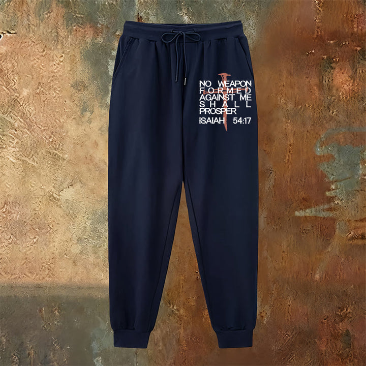 Christianartworkshop Isaías 54:17 Pantalones deportivos: Compañeros fieles para la rutina diaria - image 10