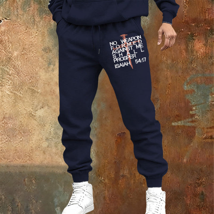 Christianartworkshop Isaías 54:17 Pantalones deportivos: Compañeros fieles para la rutina diaria - image 9