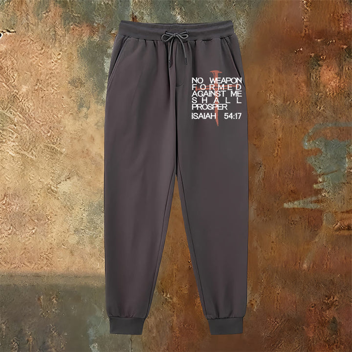 Christianartworkshop Isaías 54:17 Pantalones deportivos: Compañeros fieles para la rutina diaria - image 14