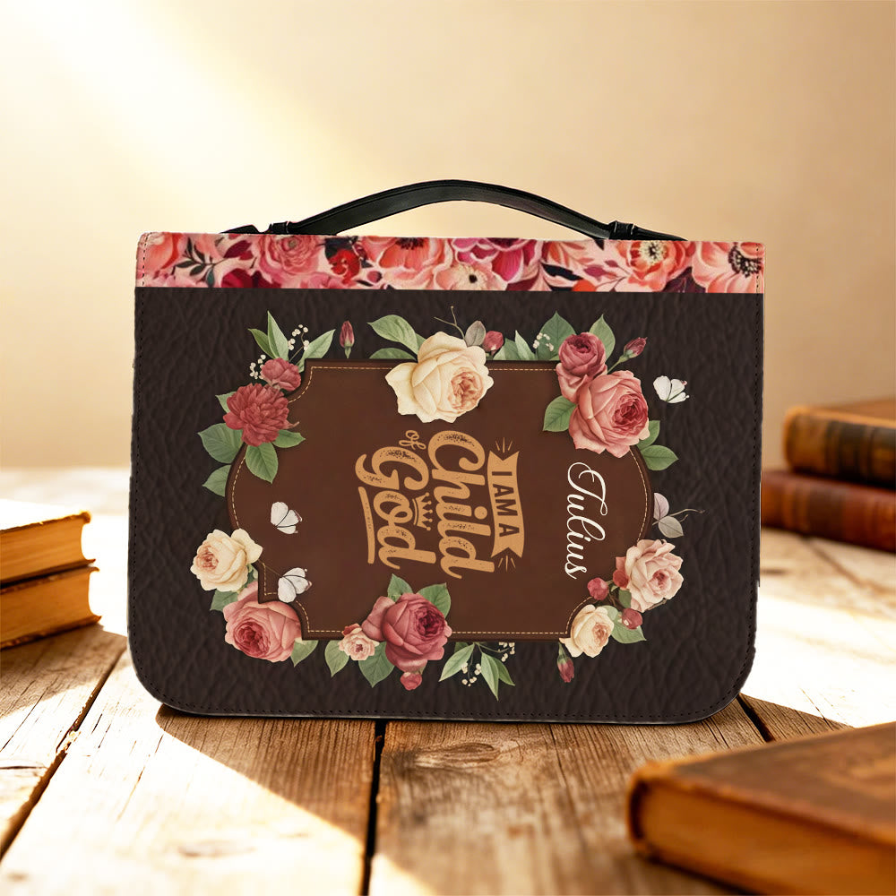 Christianartworkshop Soy un hijo de Dios. Portada de la Biblia con la cruz: Una tierna identidad para Su Palabra. - image 4