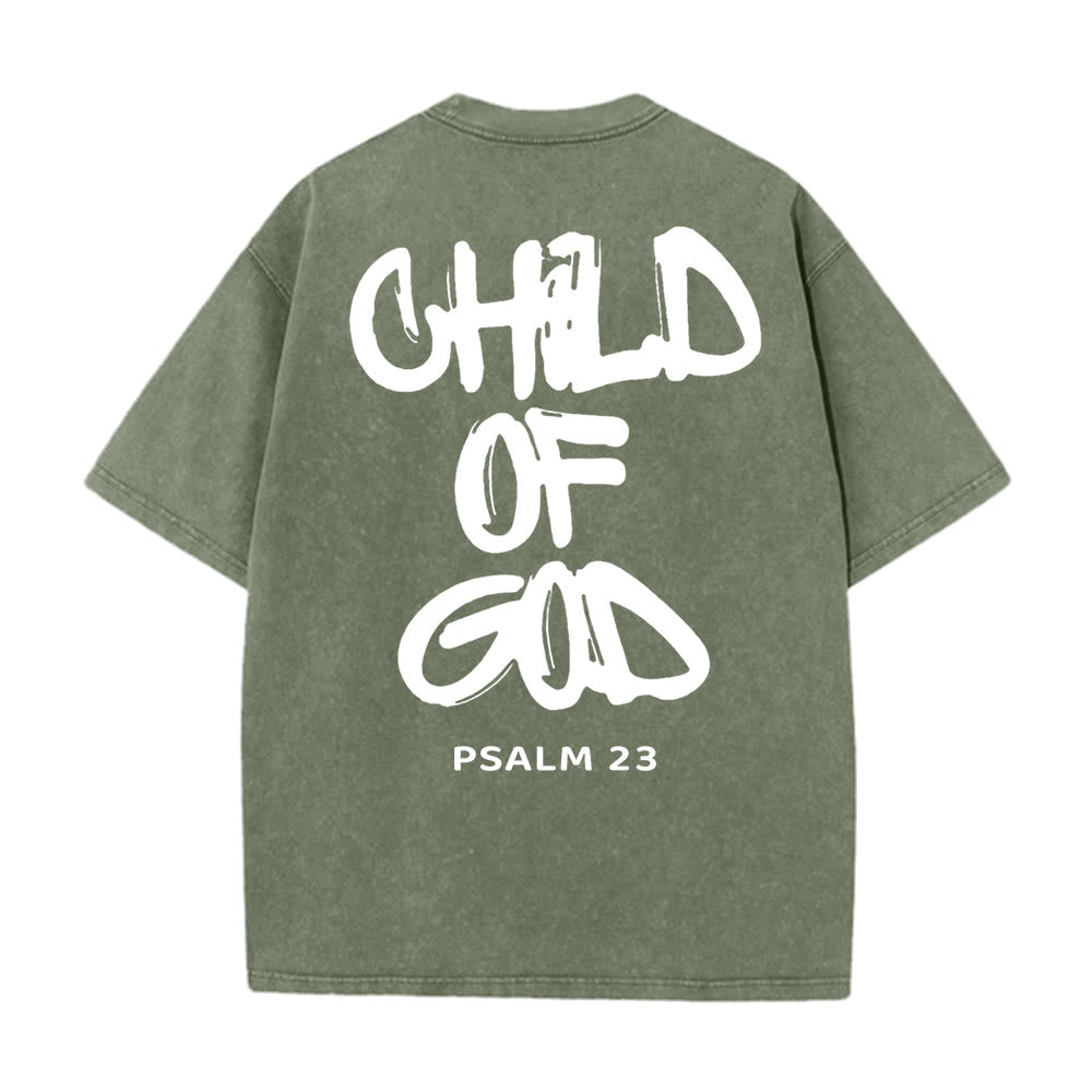 Christianartworkshop Camiseta lavada para adulto "HIJO DE DIOS" - image 15