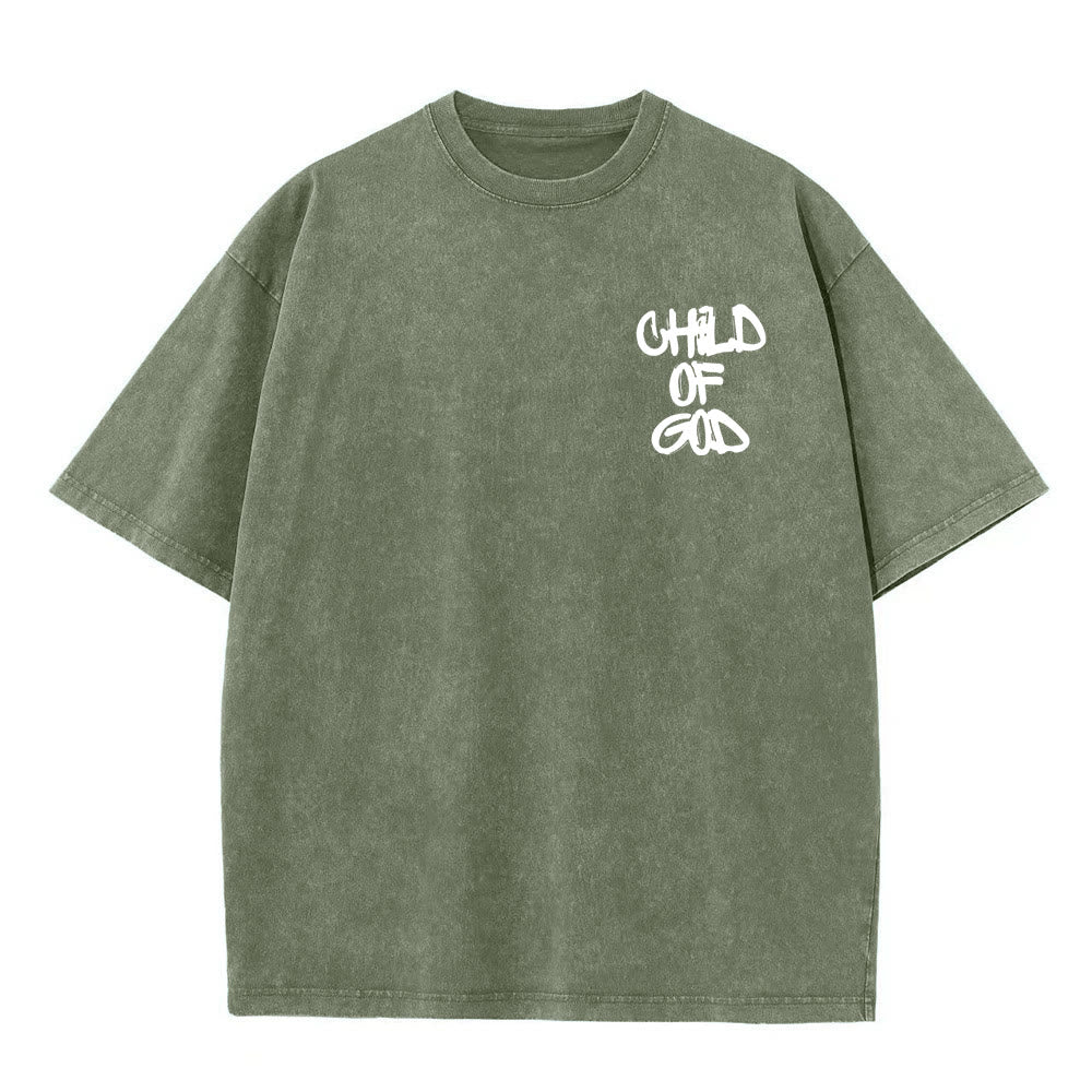 Christianartworkshop Camiseta lavada para adulto "HIJO DE DIOS" - image 16