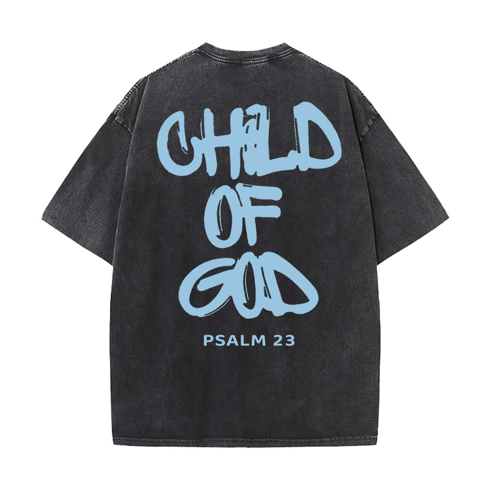 Christianartworkshop Camiseta lavada para adulto "HIJO DE DIOS" - image 0