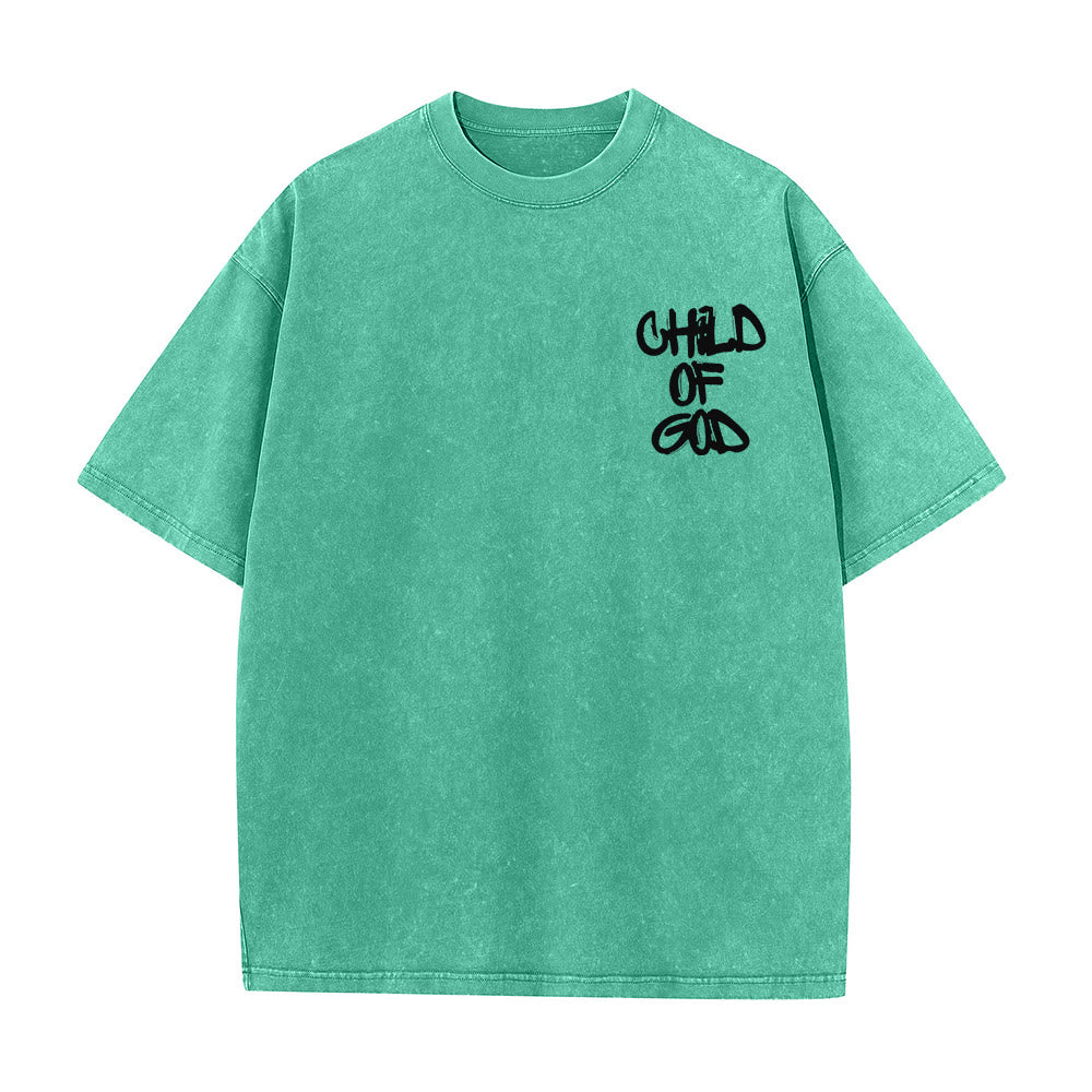 Christianartworkshop Camiseta lavada para adulto "HIJO DE DIOS" - image 19